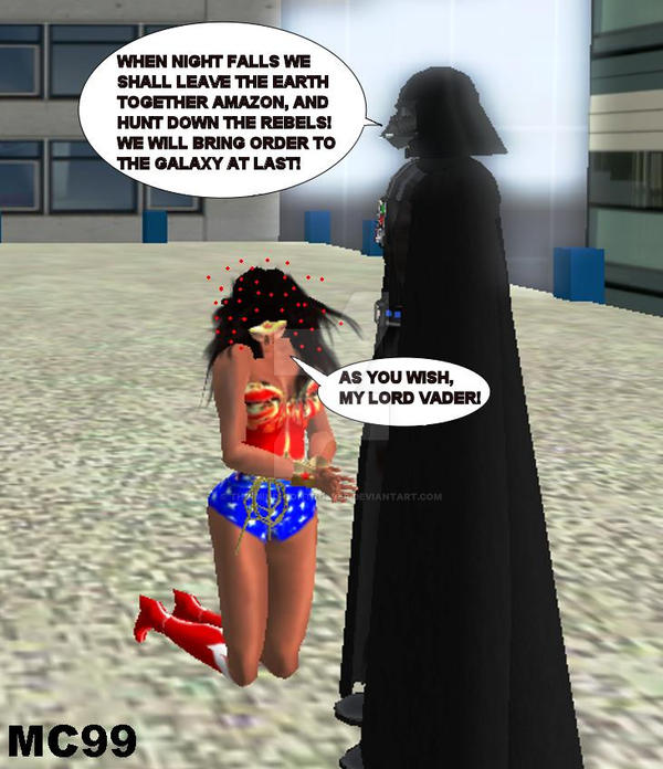 Wonder Woman Guro Darth Vader 81