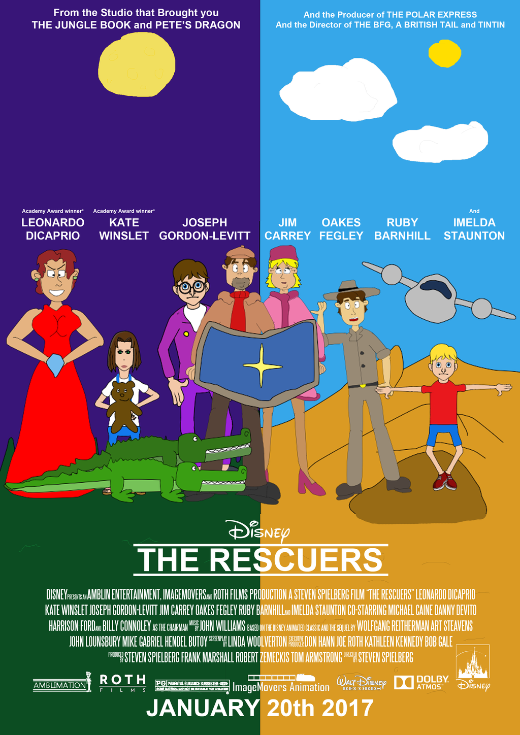 The Rescuers (2017 version) Poster by TomArmstrong20 on DeviantArt1024 x 1448