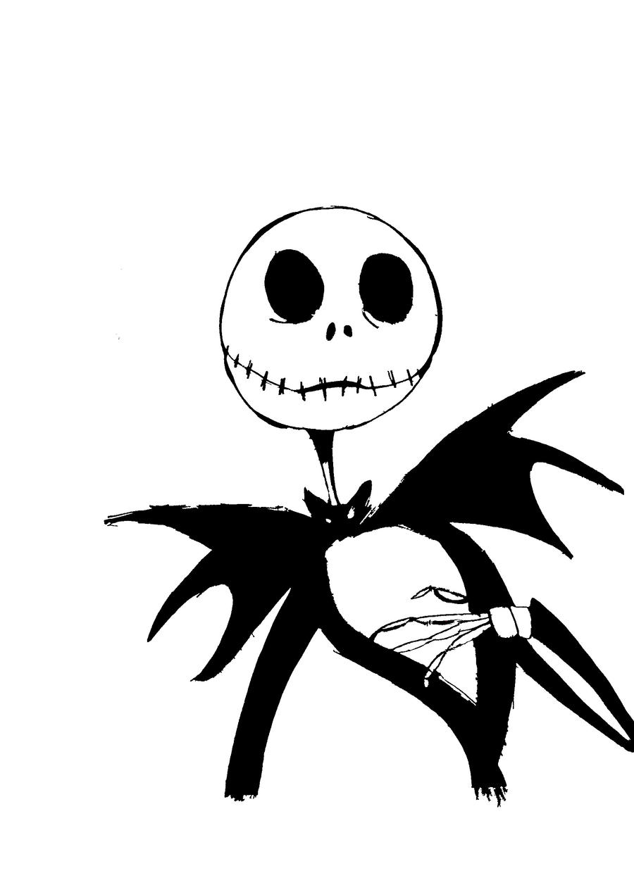 jack the pumpkin king coloring pages - photo #27