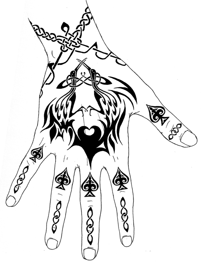 Hand Tattoos by aurussteelsword on DeviantArt