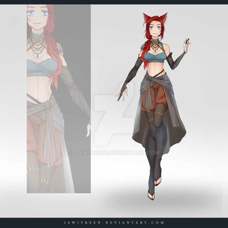 (CLOSED) Adoptable Outfit Auction 241 by JawitReen