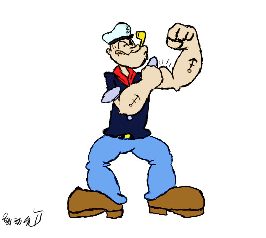 Popeye the Sailor Man by shawnguku on DeviantArt