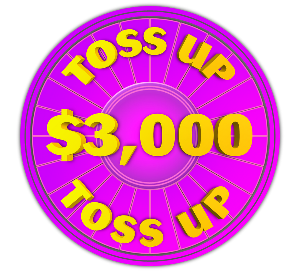Wheel of Fortune - $3,000 Toss Up Icon by darellnonis on DeviantArt1024 x 921