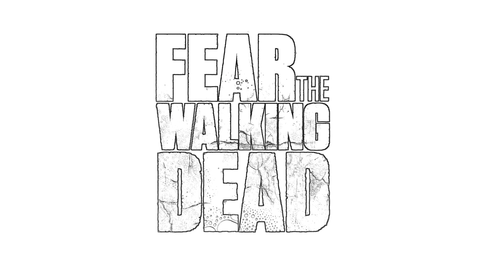 walking dead coloring book pages - photo #3