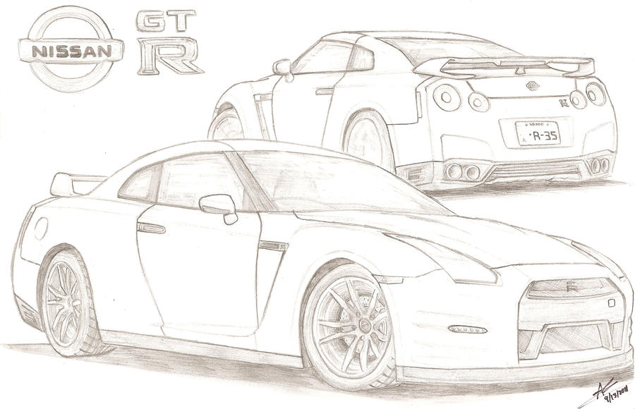 2012 Nissan GTR by TougeDrifting85 on DeviantArt