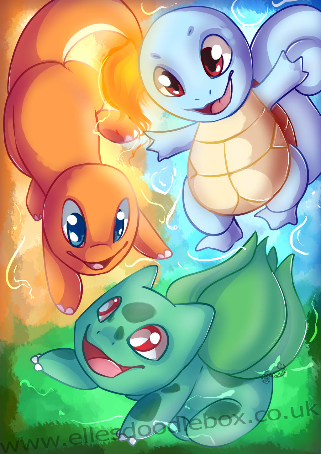 Bulbasaur And Squirtle 32