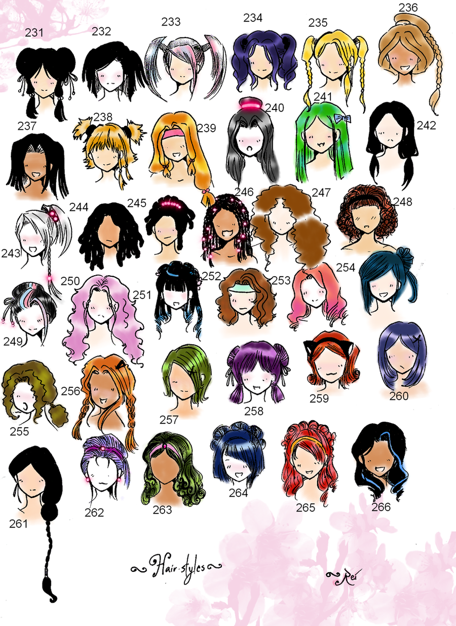 hairstyles 6th edition by NeonGenesisEVARei on DeviantArt