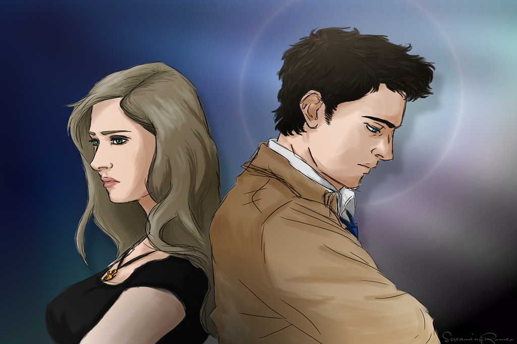 Fem!Dean and male!Cas fanart by screamingromeo. I've been looking