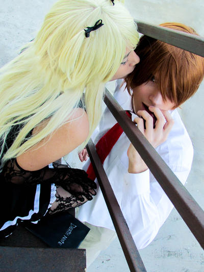 Light and misa cosplay