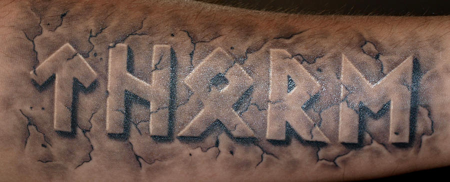 Татуировки с Рунами (подборка фото) Runes_6_by_darksuntattoo