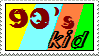 90's Kid Stamp by bobbyobeirne