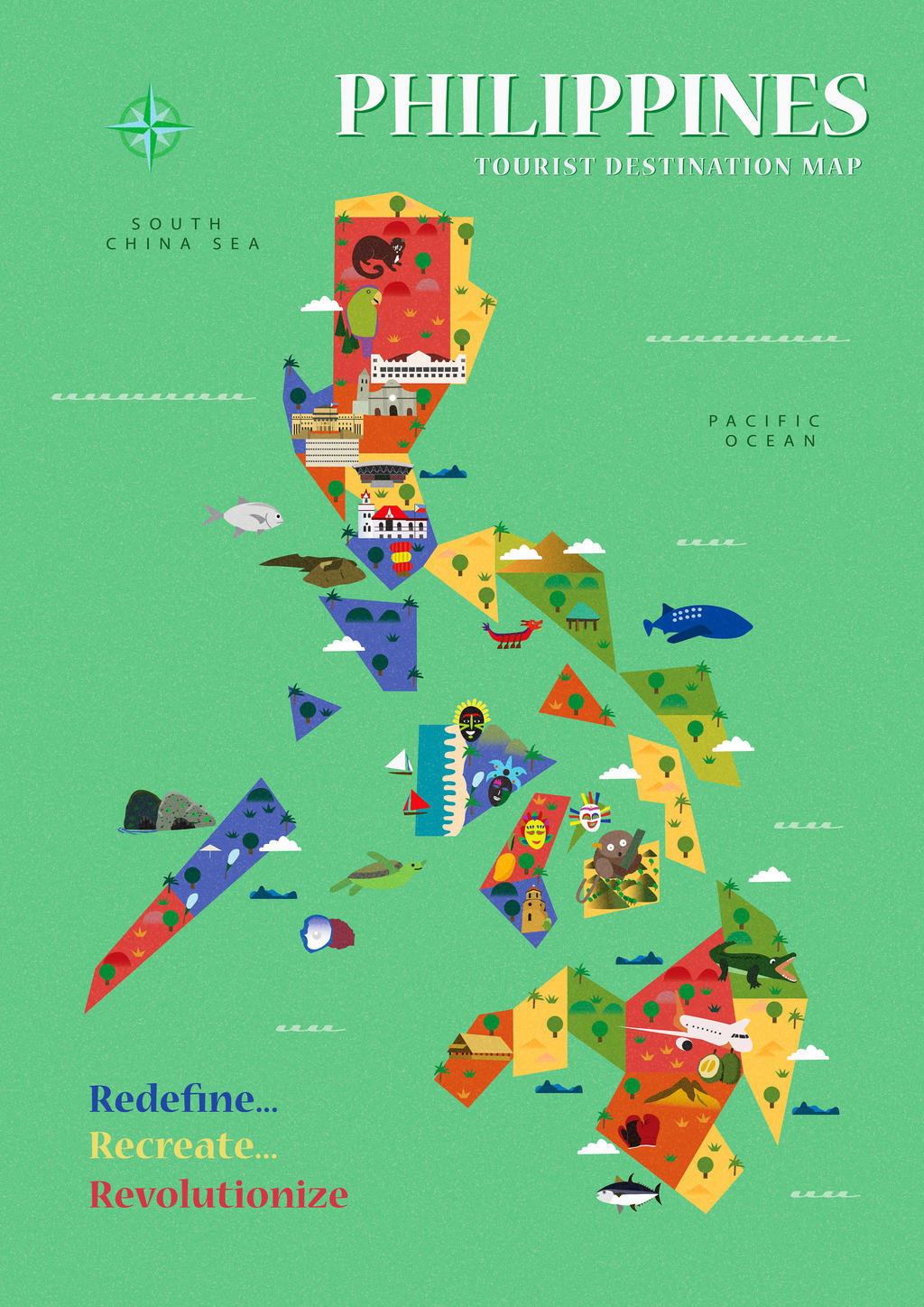 Philippine Tourist Destination Map By Arronglyn On Deviantart | Hot Sex ...