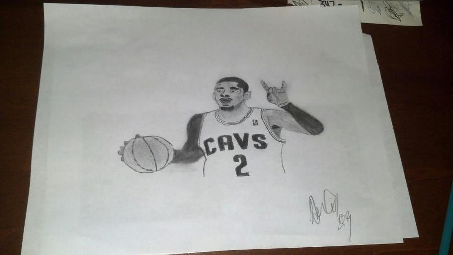 Kyrie Irving Drawing by titanbam1 on DeviantArt