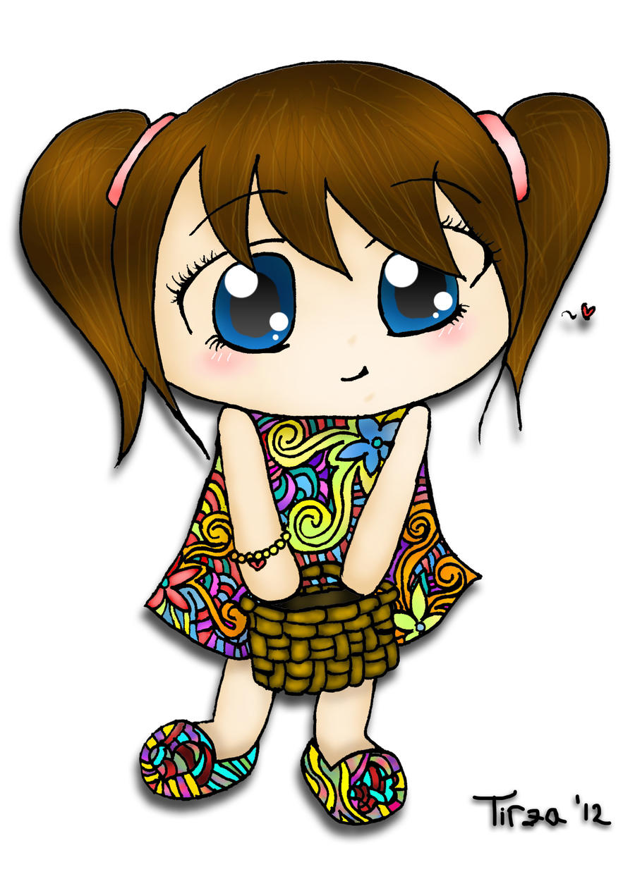 Little Girl (color) by tirza1301 on DeviantArt