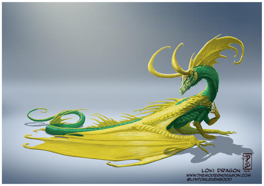 Loki Dragon by LyntonLevengood
